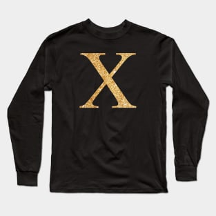 Golden X Long Sleeve T-Shirt